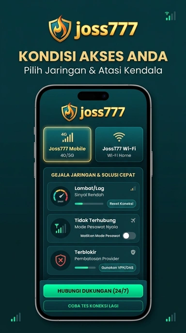 Link Alternatif untuk Akses joss777 di Android